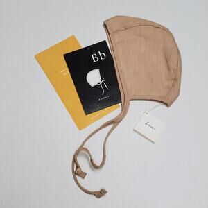 NWT Briar Baby Bonnet Camel 2-4y